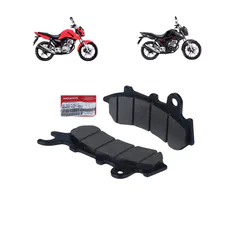 Pastilha Freio Dianteira CG Titan Fan 160 2018 A 2024 Original Honda