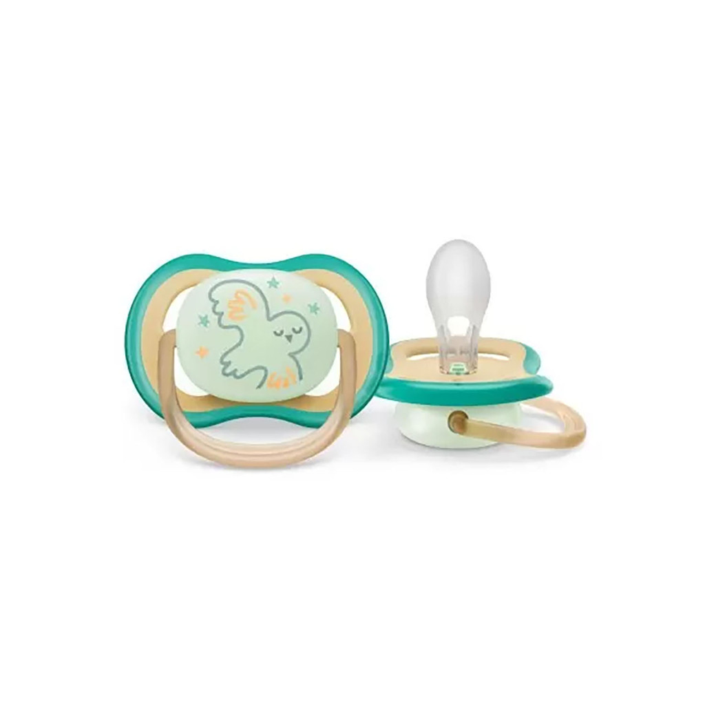 Chupeta UltraAir 0-6m Brilha No Escuro Philips Avent Pássaro