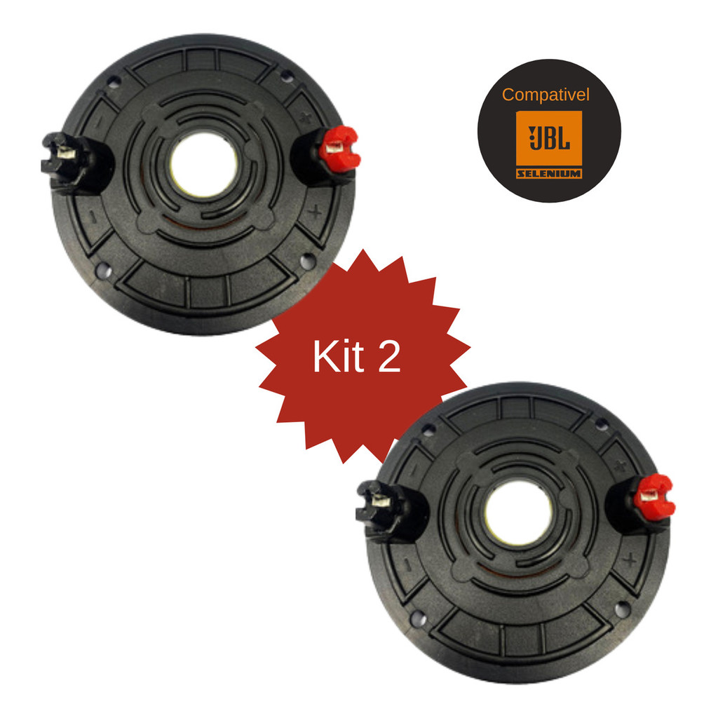 Reparo Tweeter Compatível Selenium St-400 Forceone Kit Com 2 em Oferta na Shopee
