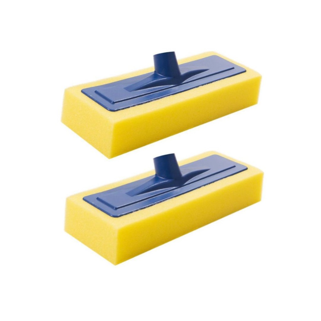 Kit 2 Unidades Rodo Passa Cera Espuma Macia Esponja Multiuso Piso Frio Madeira Sem Cabo - MP em Oferta na Shopee