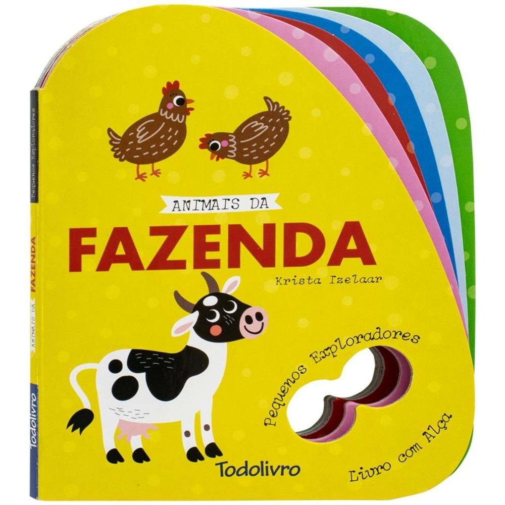 Livro com Alça Animais da Fazenda