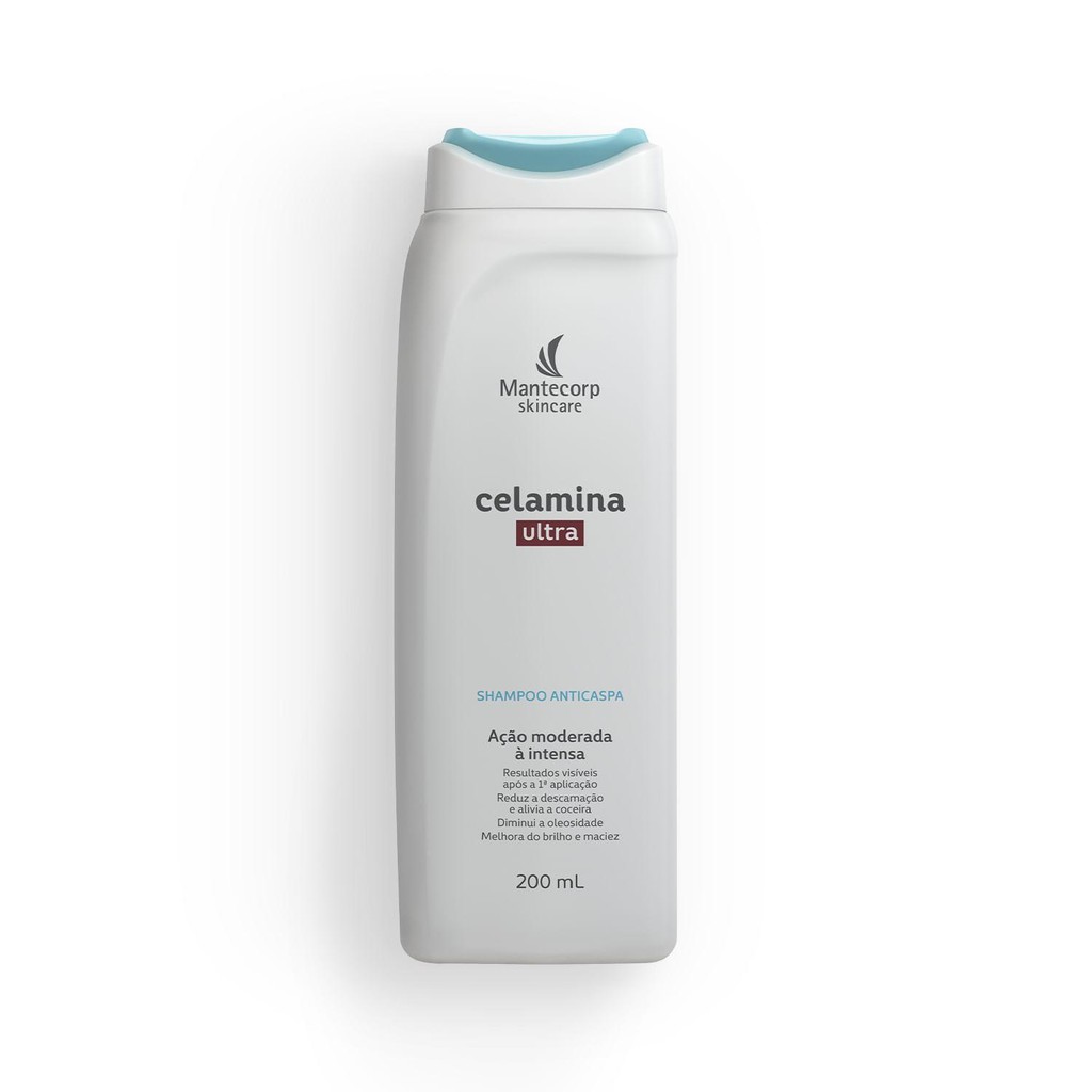 Celamina Ultra Shampoo Anticaspa 200ml em Oferta na Shopee