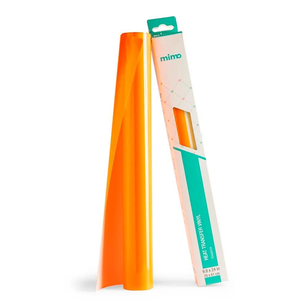 Transfer Laranja Neon - Mimo - 25 x 61 cm- 1 Unid em Oferta na Shopee