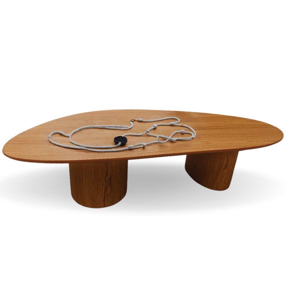 Mesa Bean De Centro Sala Organica Duo 120x80cm em Oferta na Shopee