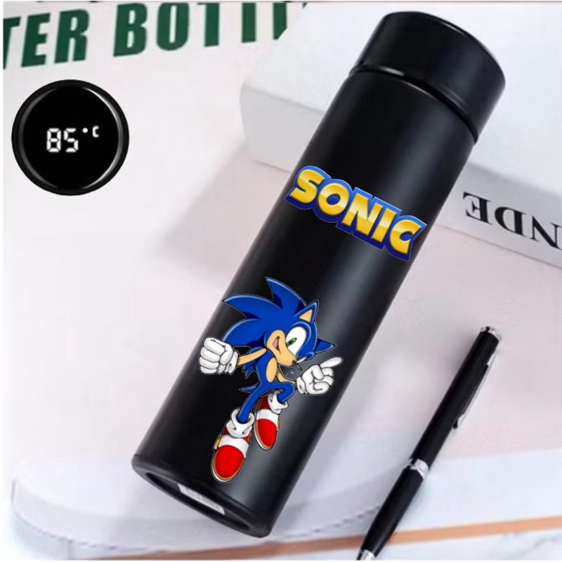 GARRAFA TERMICA SONIC COM VISOR DE LED MEDIDOR DE TEMPERATURA