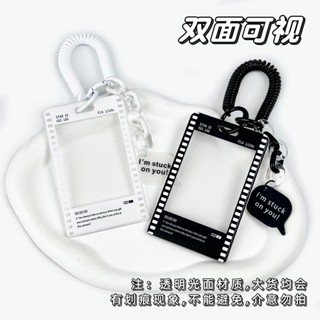 Design Transparente De Porta-Identificação Minimalista Para Cartões E Fotográficos em Oferta na Shopee