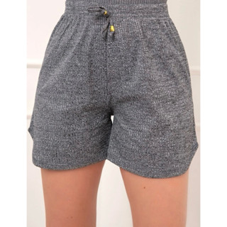Short Canelado Com Elastano Tecido Mole Super Confortável em Oferta na Shopee
