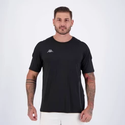Camisa Kappa Tully Preta