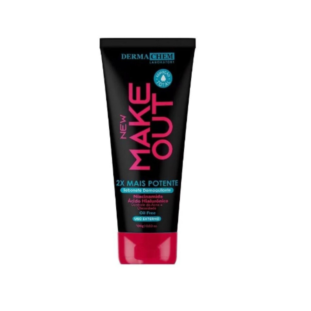 Sabonete Demaquilante New Make Out 100ml Dermachem - Beauty