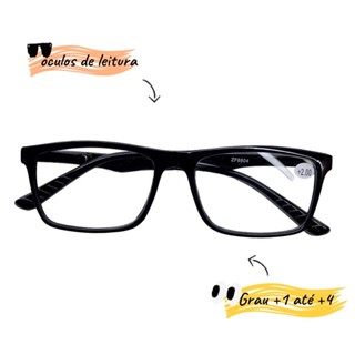 Óculos De Leitura com Grau pra Perto Descanso Premium Masculino e Feminino Unissex Com Lentes Prontas Para Uso em Oferta na Shopee
