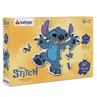 QUEBRA CABEÇA 60 PEÇAS STITCH   XALINGO   1221.0 em Oferta na Shopee