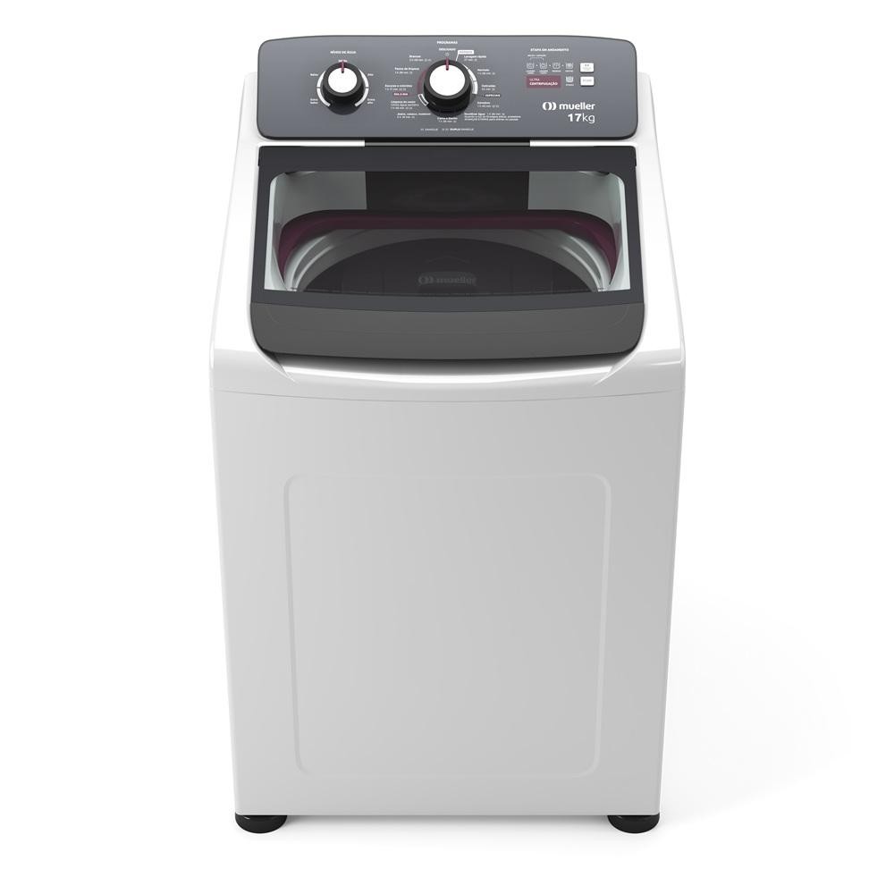 Máquina De Lavar Mueller 17Kg Automática com Ultracentrifugação e Ciclo Rápido Branca MLA17 127V em Oferta na Shopee