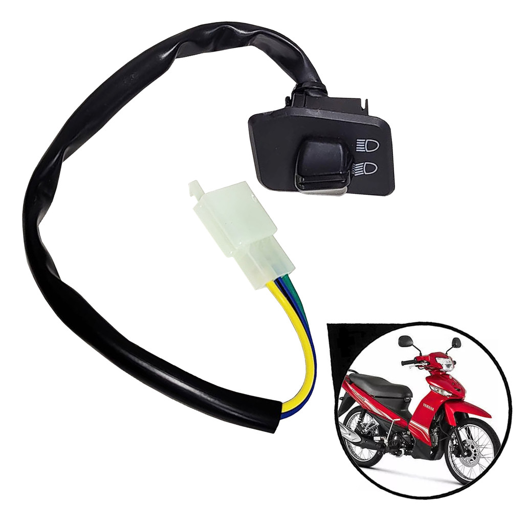 Botao Luz Yamaha Crypton 115 2009 a 2016 em Oferta na Shopee