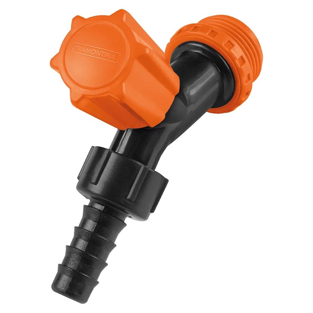 Torneira Plástica Para Jardim C/ Adaptador de 1/2" para 3/4" (78440/504) - Tramontina em Oferta na Shopee