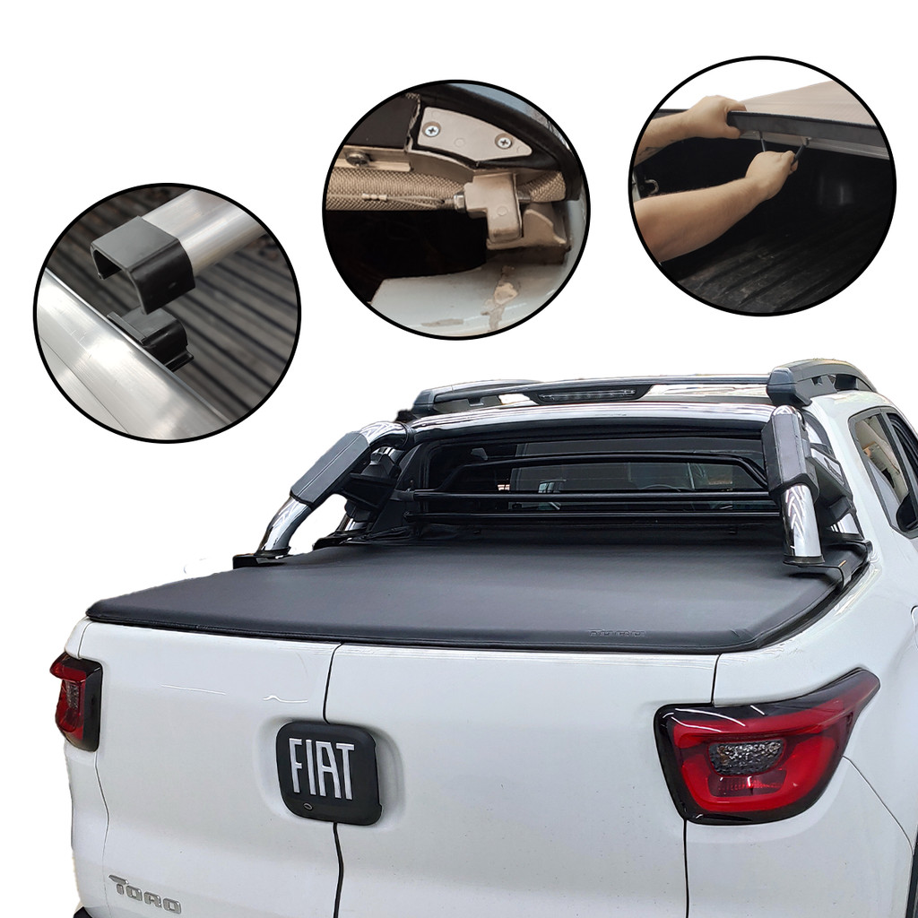 Capota Lona Maritima Fiat Toro 2016 2017 2018 2019 2020 33152SPD - Spare Parts and Accessories for Vehicles