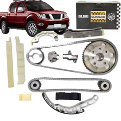 Kit Comando Corrente Completo Nissan Frontier / Pathfinder 2.5 Diesel (Schadek 35.130 90001975)