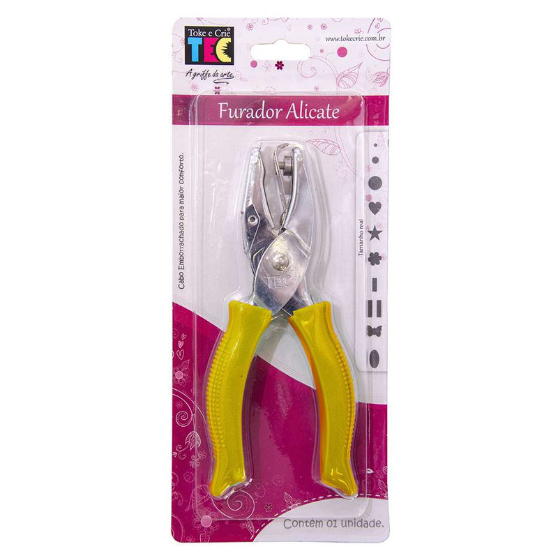 Furador Alicate Estrela 6mm - FA004 - 6810 - Toke e Crie