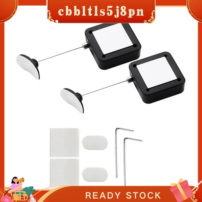 cbbltls5j8pn Corda De Controle Remoto Retrátil , Trava De Cabo Segurança De 6.6 Pés/2 M Para TV E DVD 2 Unidades