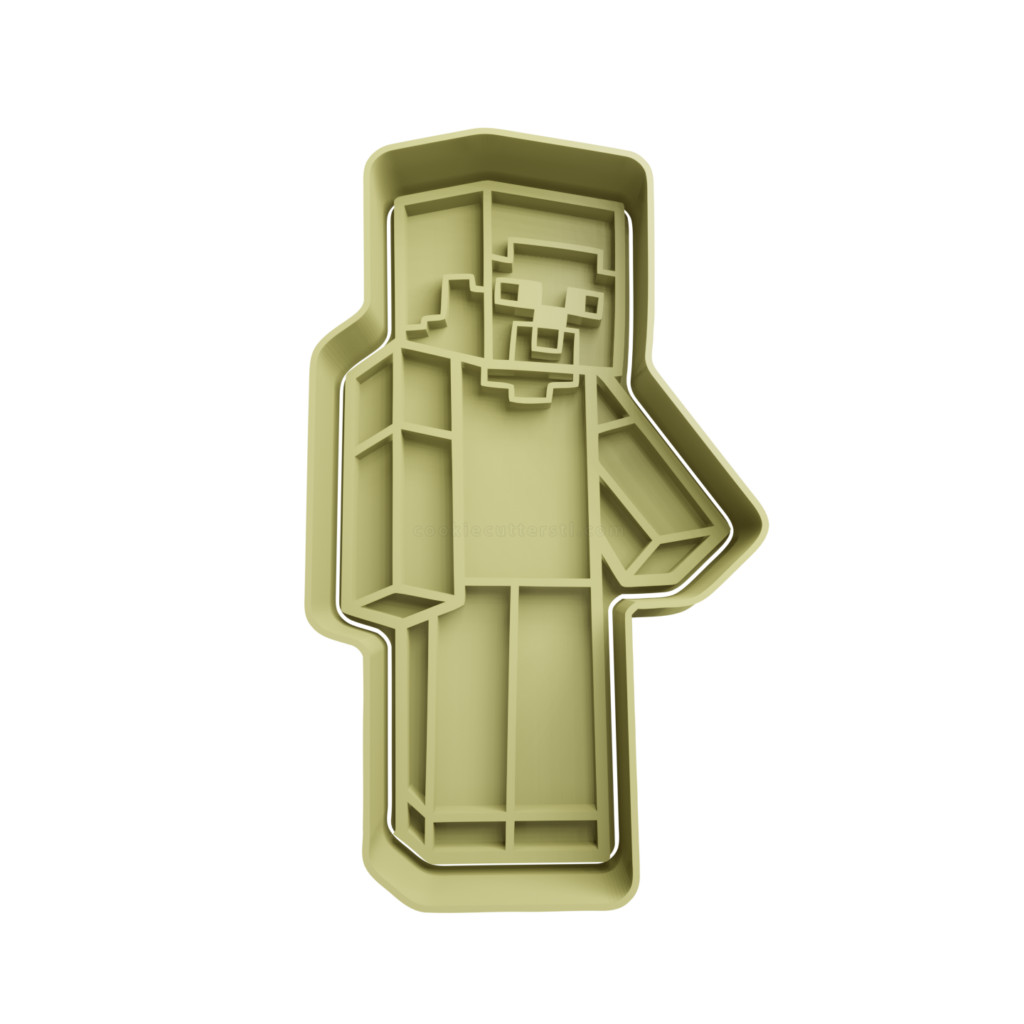 Cortador De Biscoito Steve Minecraft - Minecraft