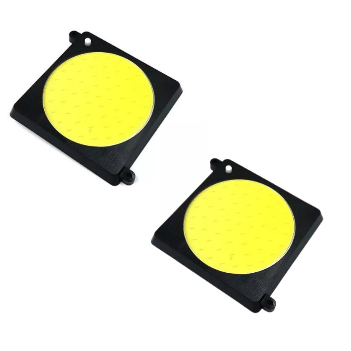 Par Luz Interna Cabine Caminhão Bau Van Led Bi-volt 12v/24v