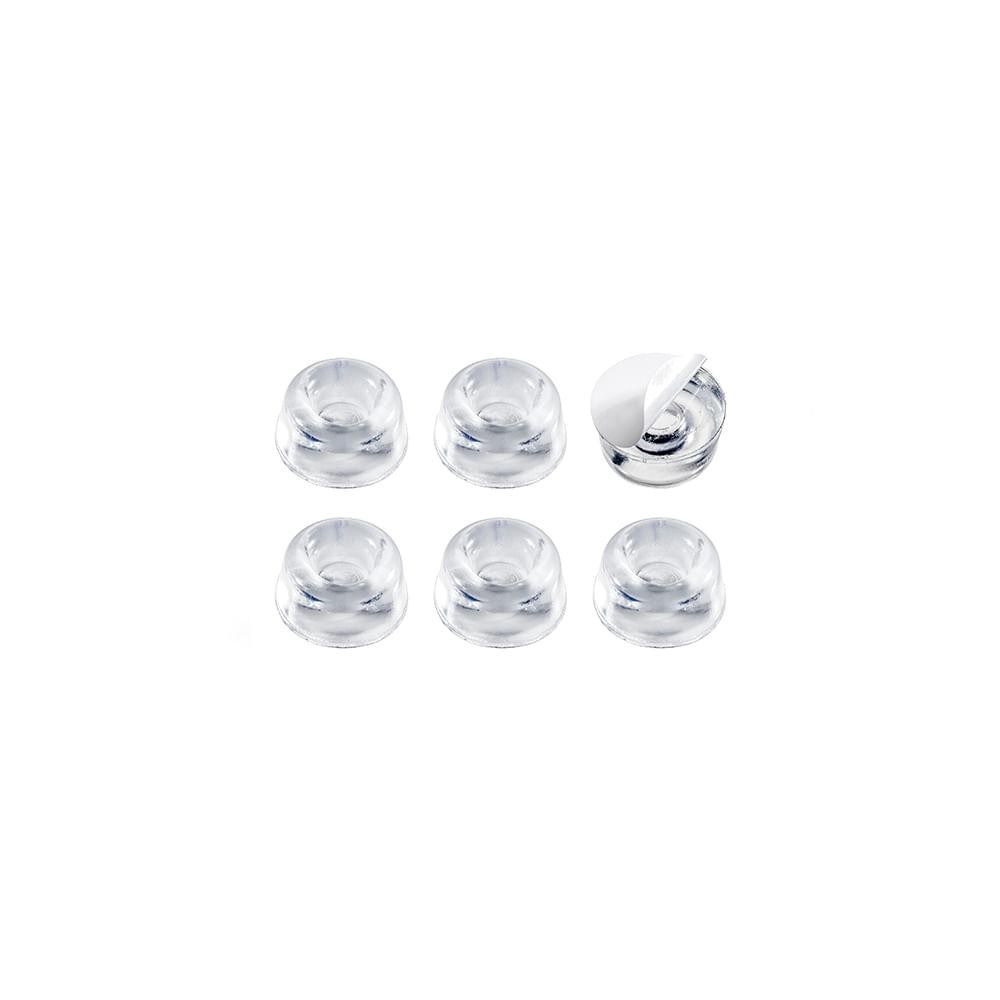 Silicone Adesivo Protetor Anti-Impacto Gota Transparente 20mm Aplik Ordene 6 Peças em Oferta na Shopee