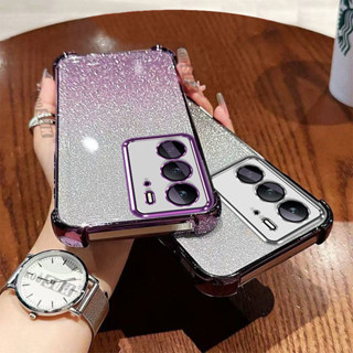 Capa 2 Em 1 Para Realme C75 C75X C65 C65S C63 C61 C53 C51 C55 C33 C30 C30S C35 Brilhante Giltter Macia em Oferta na Shopee