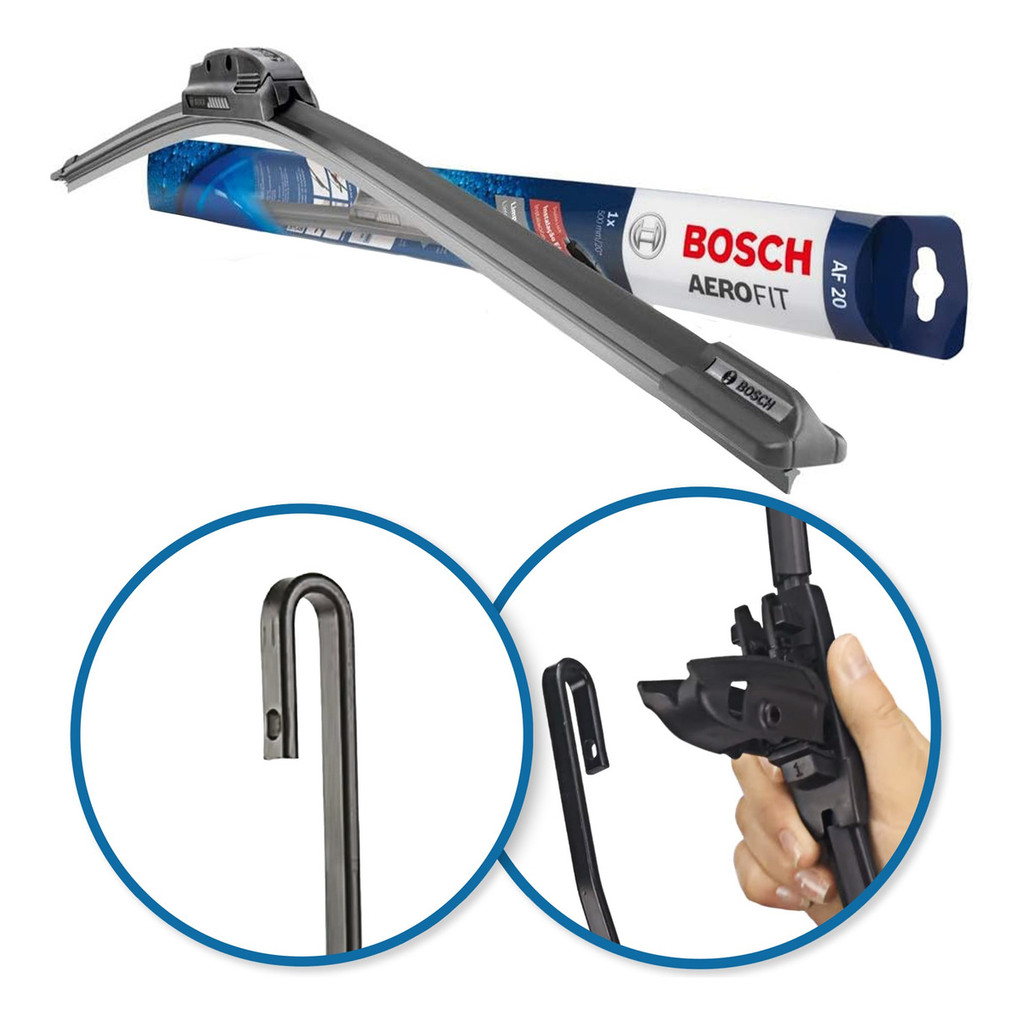 Palheta Unitária Limpador Parabrisa Bosch 22 Pol / 55 Cm em Oferta na Shopee