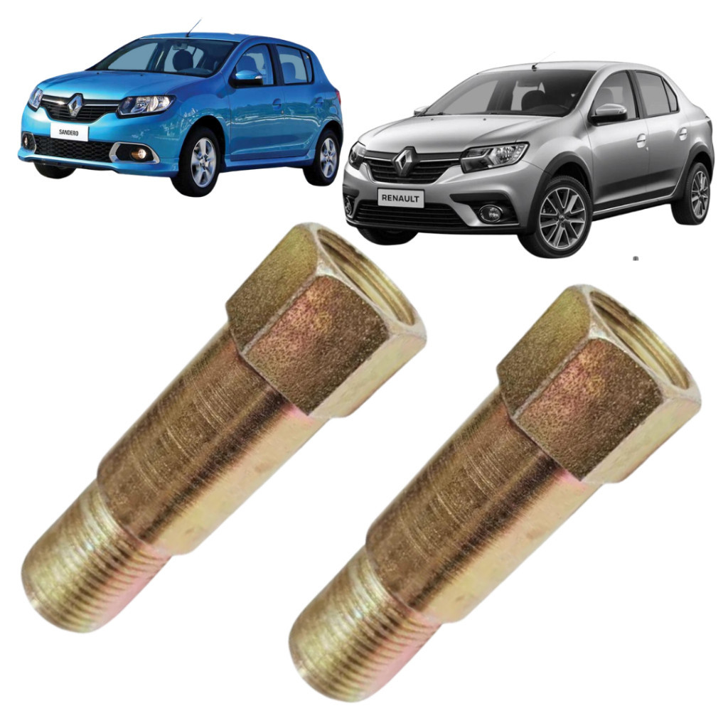 2 Tucho Vela Paralelo Clio Logan Sandero Peugeot 206 1.0 16v
