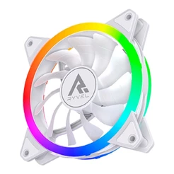 COOLER FAN RYVEL 120MM ARGB 5V LUNA BRANCO - RY-FN-LN-WT-5V
