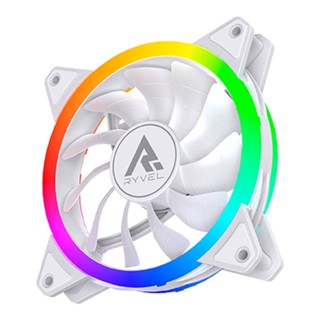COOLER FAN RYVEL 120MM ARGB 5V LUNA BRANCO - RY-FN-LN-WT-5V em Oferta na Shopee