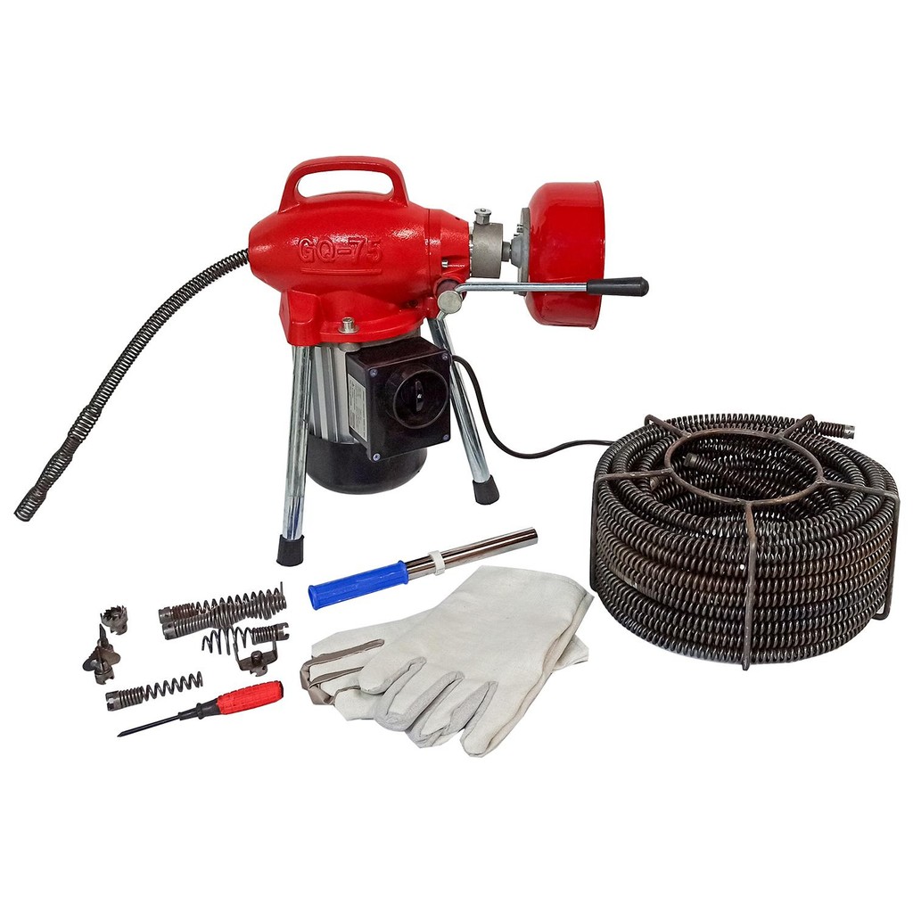 Desentupidora Elétrica 20M 40-12MM 390W para Tubos em Oferta na Shopee
