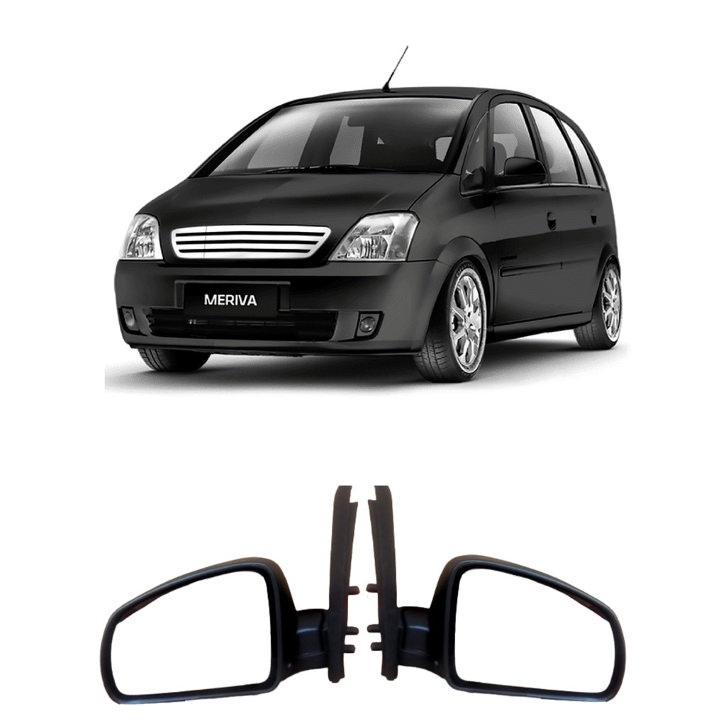 Retrovisor Meriva 2002 2003 2004 2005 Á 2012 Sem Controle