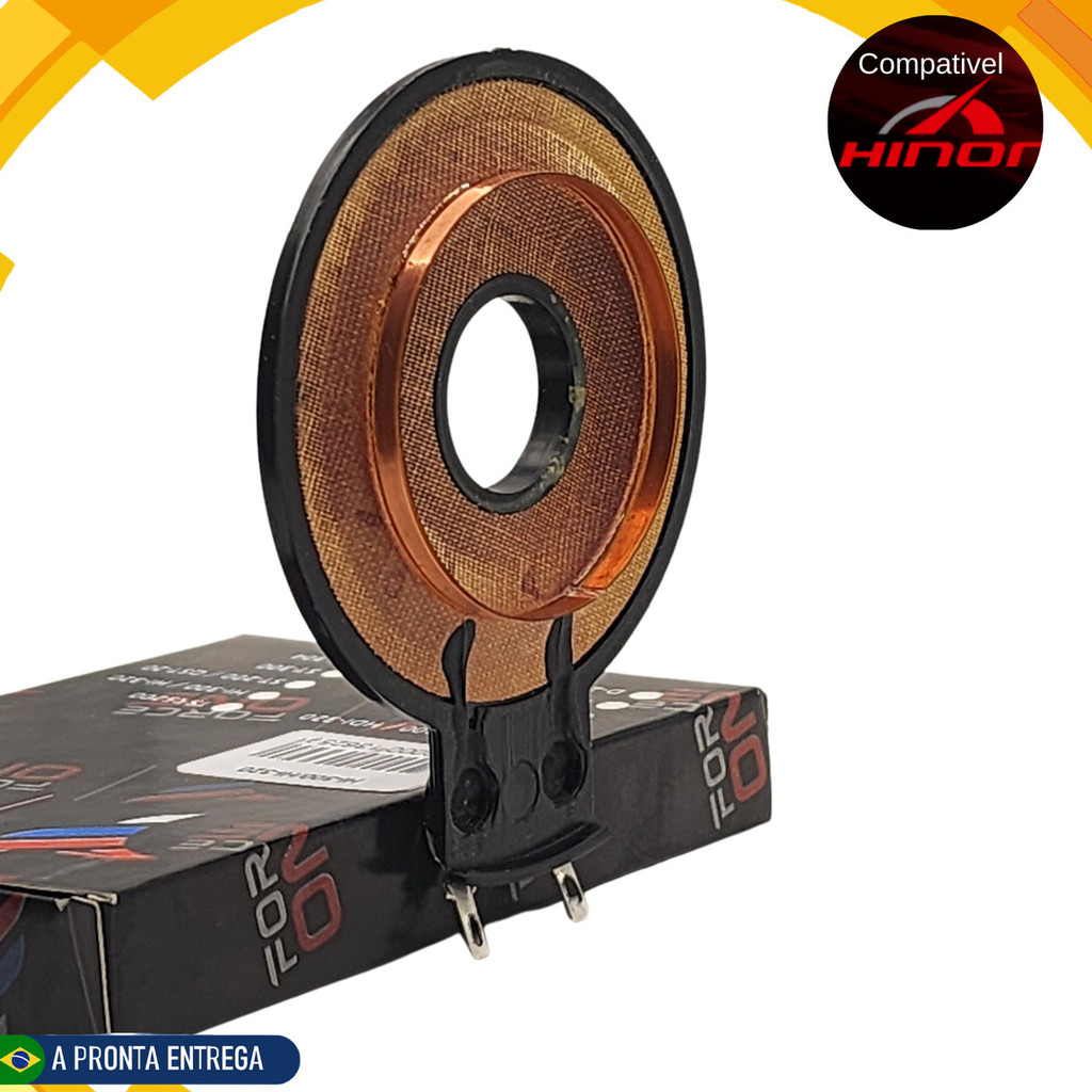 Kit Com 6 Uni Reparo Tweeter Compatível Hinor Hi300 / Hi320 — imagem 2 de 2