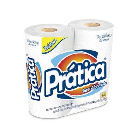 Papel Toalha C/2 Unidades - Prática