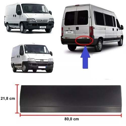 Moldura Porta Traseira Direito Ducato Boxer Jumper 2006 2017