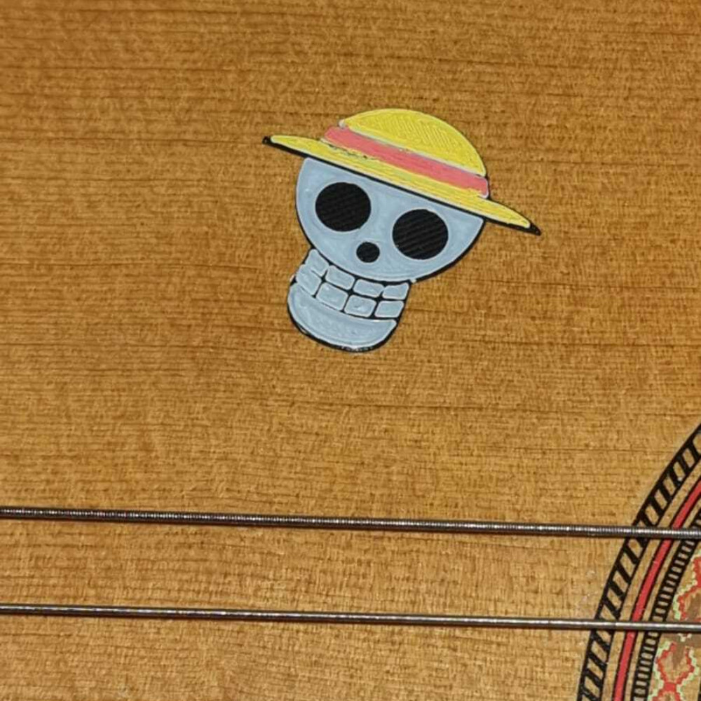 Palheta ONE PIECE SKULL Violao Guitarra Instrumentos Musicais e acessorios