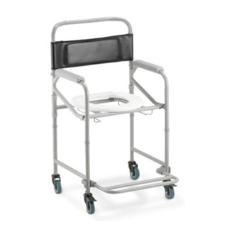 Cadeira de Banho Dobrável Higiênica Com Rodas D40 Dellamed em Oferta na Shopee