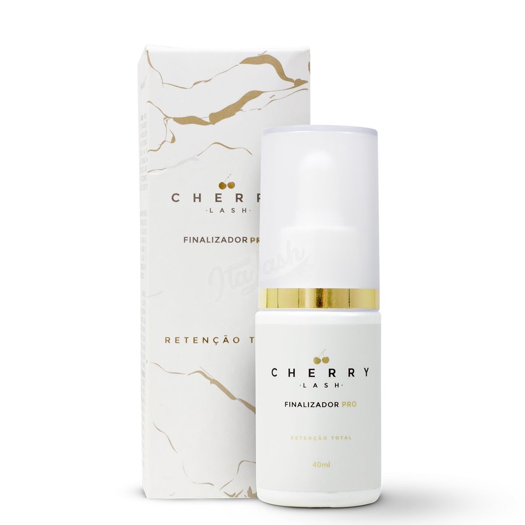 Kit Aqua Primer e Finalizador Cherry Lash retenção cílios