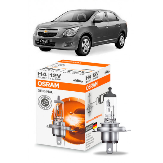 Lampada Farol Cobalt 2011 2012 2013 2014 2015 2016 H4 Original Osram