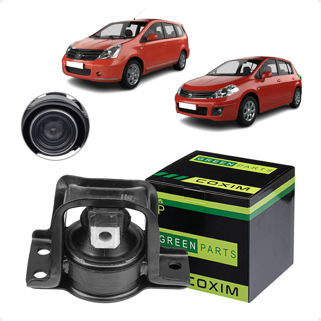 Coxim do Motor Lado Direito Nissan Tiida 1.8 16V 2008 a 2013 Nissan Livina 1.8 16V 2009 a 2014