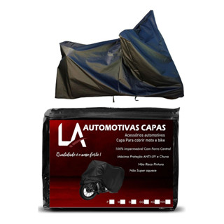 Capa Moto Térmica Impermeável Sol Chuva 100% Forrada em Oferta na Shopee