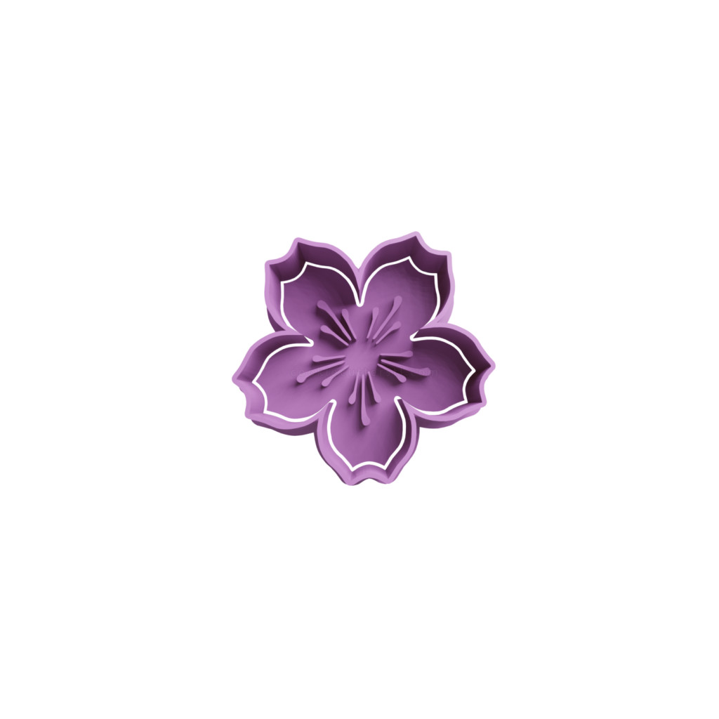Cortador De Biscoito Flor de Cerejeira 3 - flor