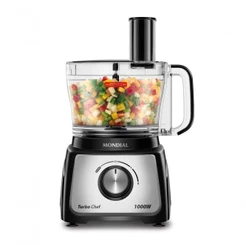 Multiprocessador Turbo Chef 5 Em 1 Mondial - Mpn-01-b Multiprocessador Mpn-01-b 220v/60hz .