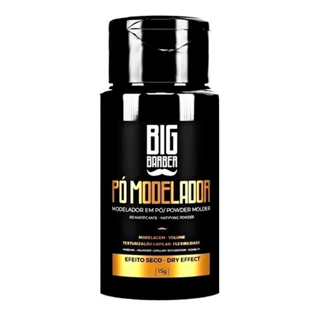 Modelador Em Pó Efeito Matte Masculina 15g Big Barber