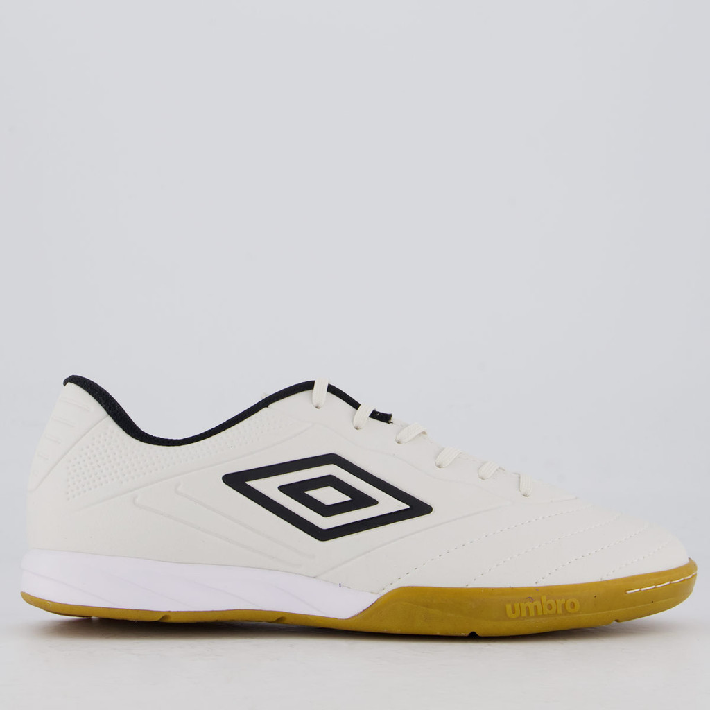 Chuteira Umbro Tocco III Club Futsal Branca e Preta em Oferta na Shopee