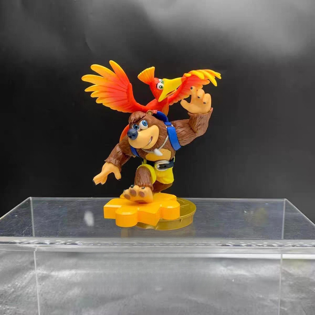 Venda Quente Entrega Rápida Figura Nintendo Amiibo Super Smash Bros. Banjo Bear Estatueta de Alta Qualidade com Pequenos