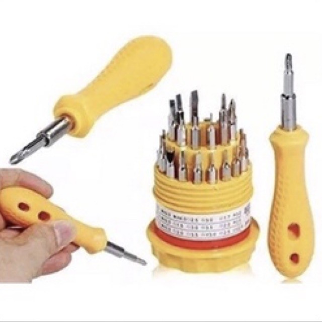Kit Jogo De Chave Fenda Phillips Torx Estojo Precisão 31 Em 1 Kit Ferramentas Multiuso