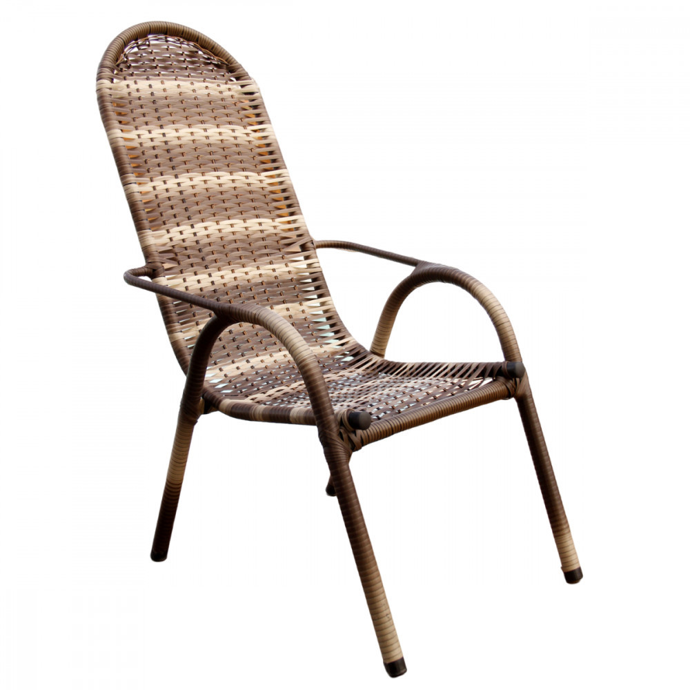 Cadeirao de Area Luxo Adulto Junco Cappuccino Braga em Oferta na Shopee