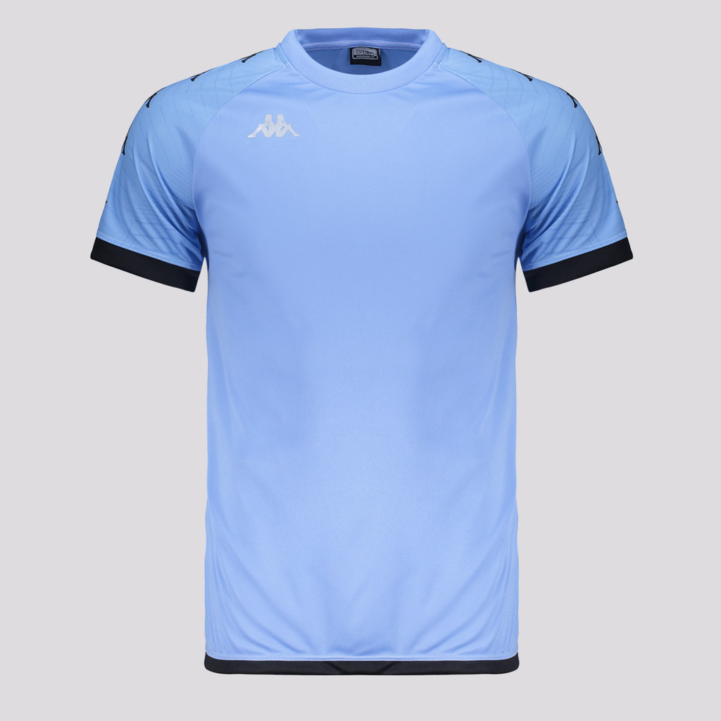 Camiseta Kappa Edinburgh Azul Celeste em Oferta na Shopee