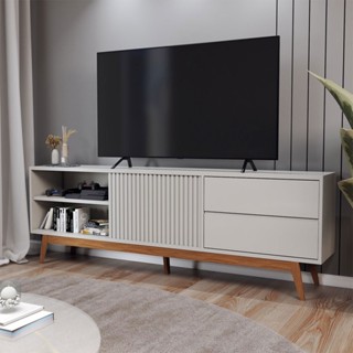 Rack para TV Até 75 Polegadas Normandia 1 Porta 2 Gavetas - Panorama Móveis em Oferta na Shopee